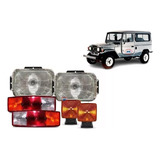 Farol Lanterna Pisca Toyota Bandeirante 1989 A 2001 Kit