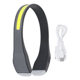 Farol Led Cob Recarregável Ipx4 Com Cabeça Impermeável