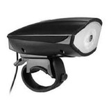 Farol Led Usb Bateria Recarregavel Xpg Com Buzina 140db Bike