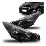Farol Manual C soquete Tyc Compatível Peugeot 308 408 16 19