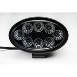 Farol Milha 8 Led Milha Oval