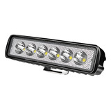 Farol Milha Barra Led Super 18w Off Road Moto Carro 6000k
