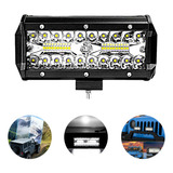 Farol Milha Led Retangular 120w 12 24v Jeep Caminhão