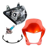 Farol Nx4 Falcon Lampada Aranha Carenagem Laranja 2007