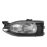 Farol Principal Lado Direito Máscara Negra Com Led Drl Au