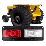 Farol Traseiro Duplo Com Suporte Para Trator Cbt Direito