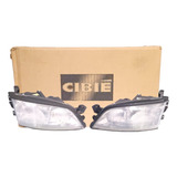 Farol Vectra Valeo 96 97 98 99 Logo Lente Cibie Original Gm
