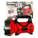 Farolete Led Potente 10w Bi volt Recarregável Longo Alcance