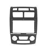 Fáscia Do Painel Do Rádio Do Carro De 9 Polegadas Para Kia Sportage 2005 2010 Moldura De Montagem Estéreo Suporte Do Console Central Da Placa Facial