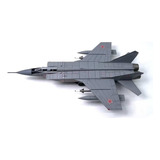 Fasciculo Miniatura Avião De Combate Russo Mig 31 Foxhound 1 72 Aviões Combate Jato Altaya