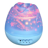 Fashion Flower Bud Luzes Projétil Festa Quarto Estrelado Il