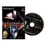 Fatal Frame 3 The Tormented Ps2 Mídia Física Lacrado Eua