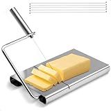Fatiador Cortador De Queijo Frios Manual A Fio De Aço Inox Multifuncional Lorben