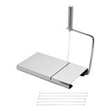Fatiador De Queijo E Frios Caseiro Manual A Fio E Cor Inox