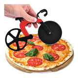 Fatiador Formato De Bicicleta P Pizza Cortador Lamina Inox