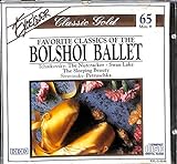 Favorite Classics Of The Bolshoi Ballet Audio CD 