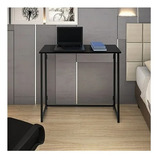 Fazamak Escrivaninha Dobravel Aço De 0 45m X 0 77m X 0 8m Preto