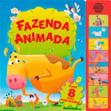 Fazenda Animada Com 8 Sons Engraçados De Ciranda Cultural Sons Animados Editorial Ciranda Cultural Editora E Distribuidora Ltda En Português 2017