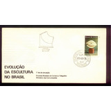 Fdc 108 Cbc 1 dia Evolução Da Escultura No Brasil B4