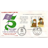 Fdc 125 Anos De Baden Powell Escotismo Bloco E Cbc 1 Dia