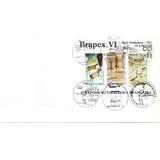 Fdc Com Cbc 1 Dia Bloco 73 Pinturas Rupestres Brapex 1985