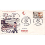 Fdc Com Cbc França 1964 Desembarque Na Normandia 2 Guerra