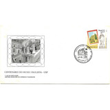 Fdc Com Cbc Selo 1959 Centenário Do Museu Paulista Usp