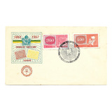 Fdc Com Cbc Selo 466 467 Olho De Cabra Coloridos 1961