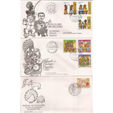 Fdc Em Lote Folclore Nacional Brasileiro Folguedos Bailados