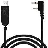 FEANTEEK Cabo De Programação USB Para Baofeng Wouxun Kenwood Baofeng Archell PC01 Cabo De Programação USB UV 5R UV 82 BF 888S 1M Preto 