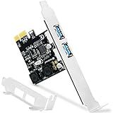 FebSmart Placa De Expansão PCI Express USB 3 0 Superspeed De 5 Gbps De 2 Portas Para Computadores Desktop Windows Mac OS X E Linux Tecnologia Autoalimentada Integrada Sem Necessidade De Fonte De