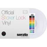 Fechadura Adesiva Colorida De Vinil Serato Performance Vinyl Control De 12 par 