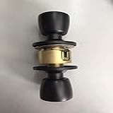 Fechadura Cilindrica Preta Divisoria Soprano