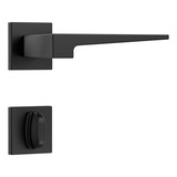 Fechadura Classic 3200 Ros Quadrada Wc Black Stam Cor Preto