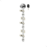 Fechadura Com Haste 500mm Para Gaveteiro Lateral 3 Gavetas