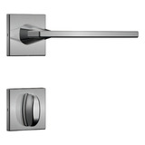 Fechadura De Banheiro Quadrada Classic 3000 Escovada Stam