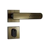 Fechadura De Porta Externa 803 21 Quadrada Antique Stam