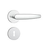 Fechadura De Porta Interna 813 33 Roseta Redonda Inox Stam