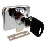 Fechadura De Vidro Dupla Porta De Armário Vitrine