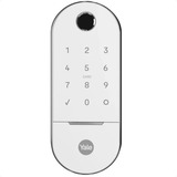 Fechadura Digital Biometrica Externa Ip55 Yale Lia Branca