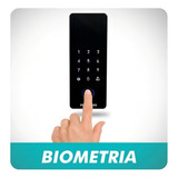 Fechadura Digital Biométrica Primebras Athenas Porta Madeira