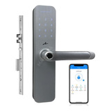 Fechadura Digital Eletronica Milre 7100 Maçaneta Ip55