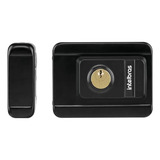 Fechadura Elétrica C Leitor Rfid Fx 3000 Mf Preta Intelbras