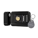 Fechadura Eletrônica Com Leitor De Tag RFID FX 3000 MF Preto Intelbras