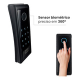 Fechadura Eletronica Papaiz Sobrepor Sl140 Senha Biometria Papaiz Sl140 Bio