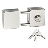 Fechadura Inox Para Vidro Pressão Pivotante Vv 058 Soprano