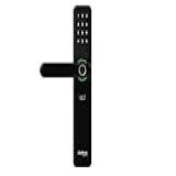 Fechadura Inteligente De Embutir Com Maçaneta MFR 7000 Preto Intelbras