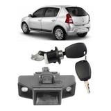 Fechadura Interna E Miolo Chave Tampa Malas Sandero 07 A 14