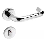 Fechadura Lafonte 517 Externa St2 55mm Rosetas 357 Inox Inp