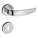 Fechadura Pado Cromado Interno Vic 930 90i Roseta Redonda Cor Cromada